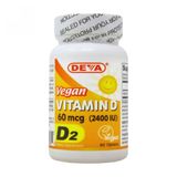 Vitamina D Vegana 2400 Ui 90 Comprimidos Por Deva Vegan Vitamins