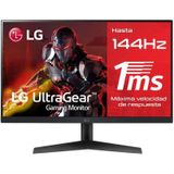 Monitor Gamer Lg 24 Polegadas Modelo 24gn60r-b - Full Hd 144hz - Hdmi / Displayport