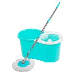 Spin Mop Com Balde Centrifugador 4 Litros Kala Verde Água