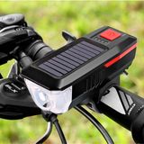 Lanterna Para Bike Led T6 Carregamento Solar/usb