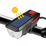 Lanterna Para Bike Led T6 Carregamento Solar/usb