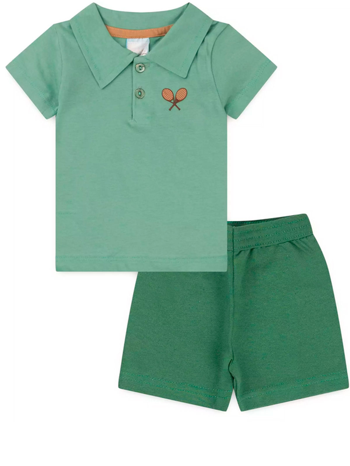 Conjunto Infantil Menino Camiseta E Shorts Roupa De Criança Curto