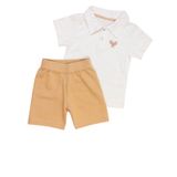 Conjunto Infantil Menino Camiseta E Shorts Roupa De Criança Curto