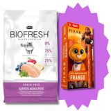 Ração Biofresh Gatos Adultos - 7,5kg + Surpresa