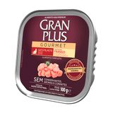 Ração Úmida Granplus Gourmet Para Gatos Filhotes Patê Frango 100g