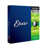 Encordoamento Para Guitarra Elixir 09 Super Light Optiweb 19