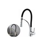 Torneira De Cozinha Gourmet Flexível Silicone Monocomando