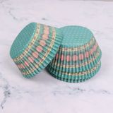 100 Pcs Cake Xuemei Niang Egg Yolk Crisp Paper Tray, Pastelaria