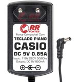 Fonte Carregador Teclado Casio 9v 1a Ca-110 Ct-670 Ctk-481