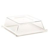 Bandeja Com Tampa 30x30cm 6l Em Policarbonato Branco