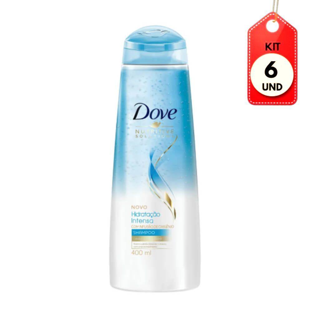 Kit C-06 Dove Hidratação Intensa Oxigênio Shampoo 400ml