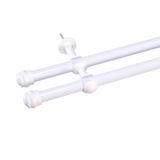 Varão Duplo Para Cortina De 2 Metros 19mm- Branco