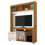 Estante Home Theater Flávia Naturale Off White - Madetec