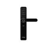 Fechadura Digital De Embutir Com Maçaneta Intelbras Mfr 7000 Preta