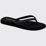 Chinelo Rasteira Feminina Conforto Beira Rio 8496.306.28132 - Preto/preto - 38