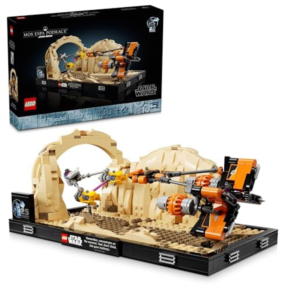 Lego Star Wars Diorama Mos Espa Podrace 75380 Para Adultos