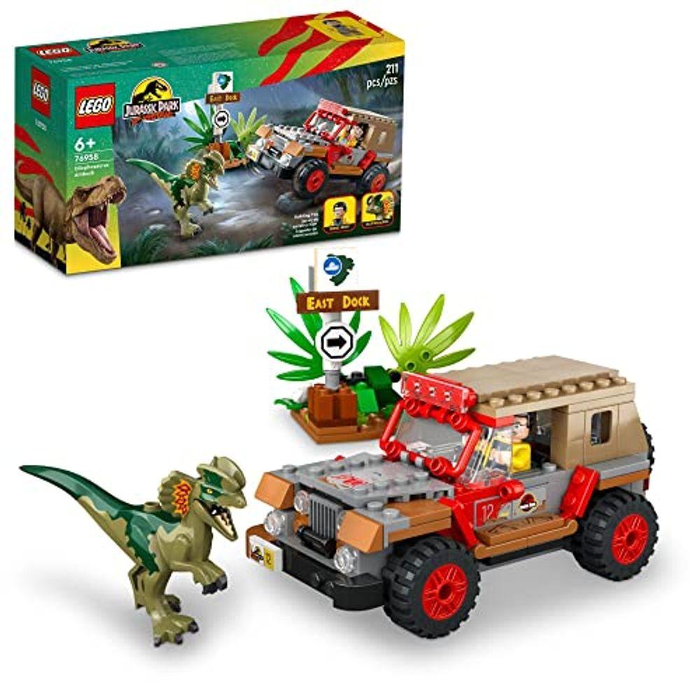 Lego Jurassic Park Emboscada Do Dilophosaurus, 76958