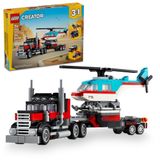 Lego Creator 3 Em 1 Caminhão Com Helicóptero 270 Peças 31146