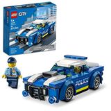 Lego City Carro De Polícia, Brinquedo Com Minifigura, 94 Peças