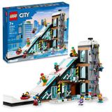 Lego City Centro De Esqui E Escalada, Conjunto De 1045 Peças