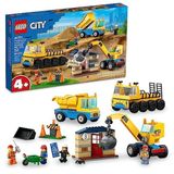 Lego City Construction Trucks E Wrecking Ball Crane 60391