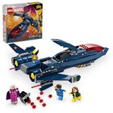 Lego Marvel X-men X-jet Toy Plane Model Building Kit, 76281