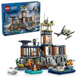 Lego City Ilha Da Prisão, Brinquedo De Polícia, 980 Peças