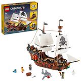 Lego Creator 3 Em 1 Navio Pirata, 1260 Peças, 31109