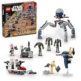 Lego Star Wars Clone Trooper &amp; Battle Droid, 75372 215 Peças