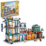 Lego Creator Main Street 31141, Brinquedo 3 Em 1, 1459 Peças