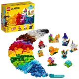 Lego Classic Tijolos Transparentes Criativos 500 Peças 11013