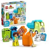 Lego Duplo Caminhão De Reciclagem, Brinquedo Educativo 2+