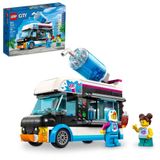 Lego City Penguin Slushy Van, Caminhão De Bebidas, 194 Peças