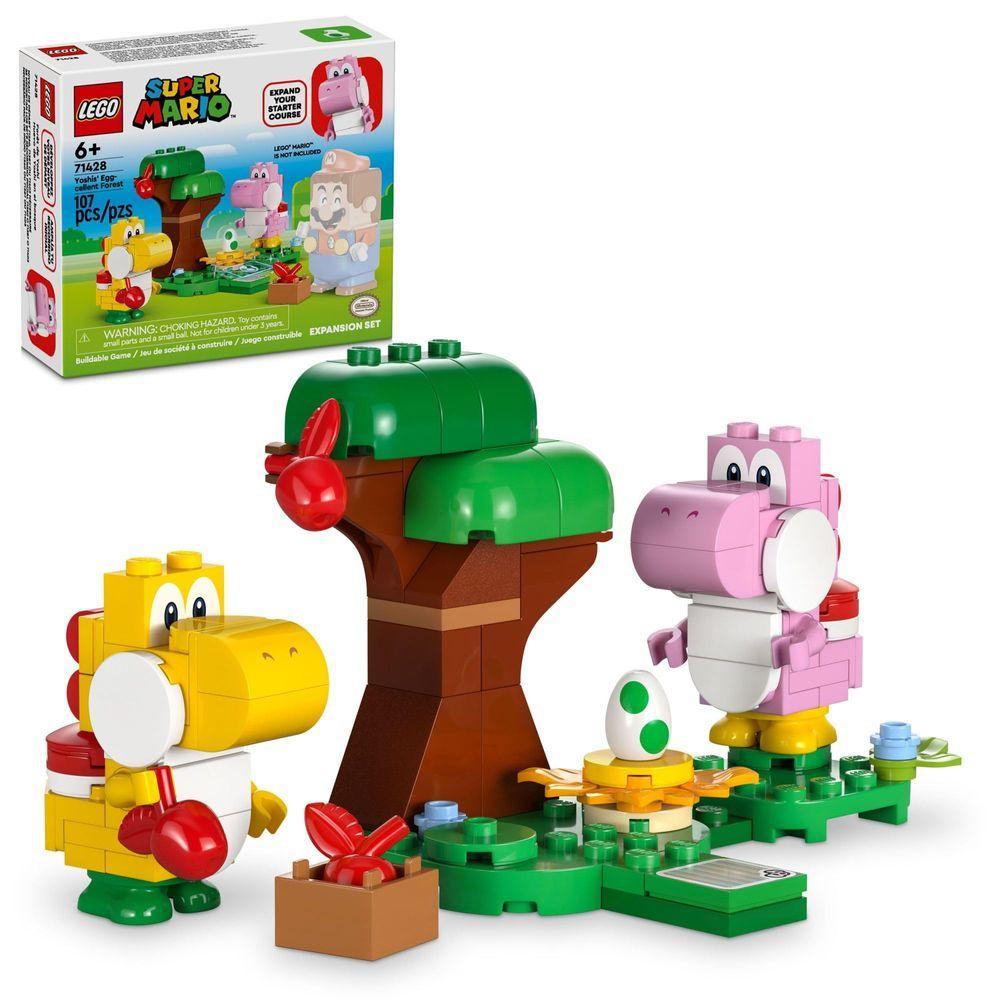 Lego Super Mario Expansão Floresta Do Ovo Do Yoshi, 71428