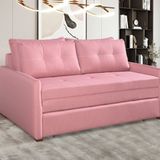 Sofa Cama Montreal Casal 157 Cm X 95 Cm Rosa