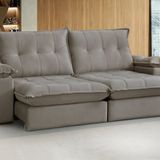 Conjunto Sofa Retratil/reclinavel 2 Modulos - 290/br 0,25 Cm Florida Marrom