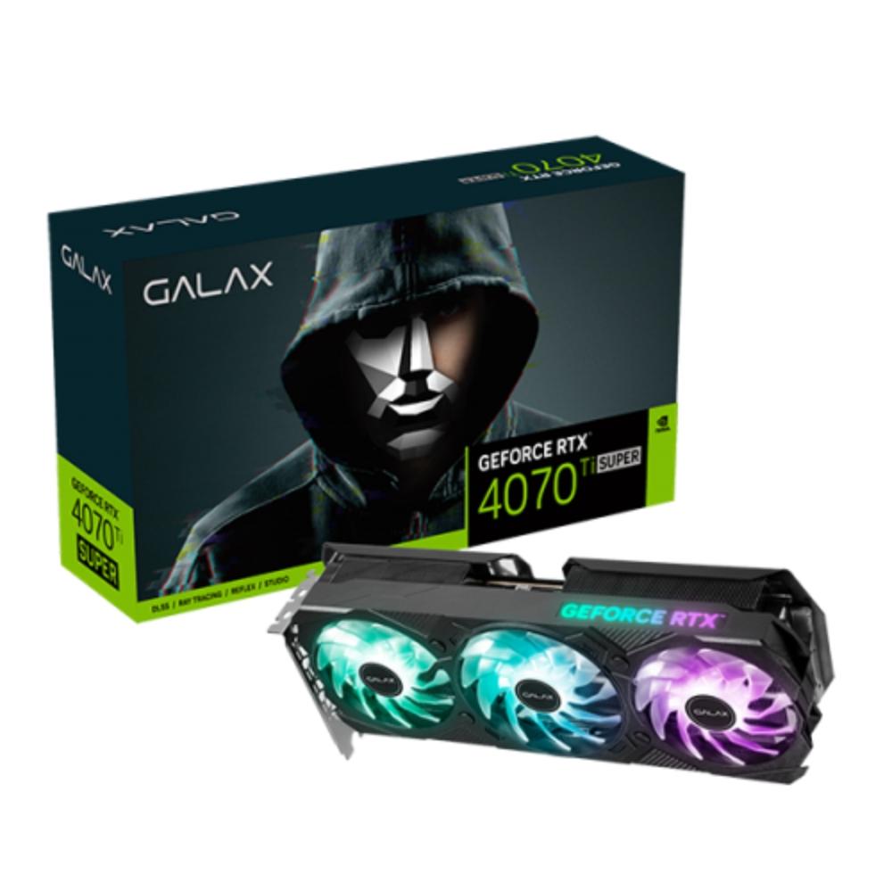 Placa De Vídeo Galax Geforce Rtx 4070 Ti Super Ex Gamer 1-cl