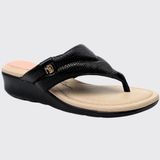 Chinelo Feminino Flat Slide Flatform Modare 7190.100.28297 - Preto - 37