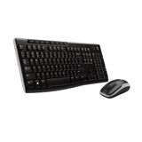 Kit Teclado + Mouse Logitech Wireless Mk270 Pto