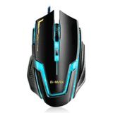 Mouse Gamer 3200 Dpi 7 Botões Profissional Bmax A9 Game