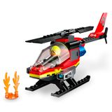 Helicóptero dos Bombeiros LEGO CITY 85 Peças