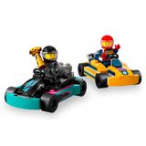 Karts e Pilotos de Corrida LEGO CITY 99 Peças