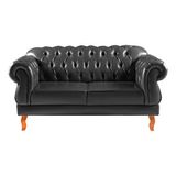 Namoradeira Chest 2 Lugares Elisabeth Courano Preto