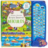 Livro Sonoro Veículos - Aprenda Com Sons Divertidos