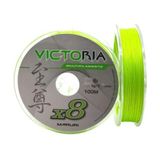 Linha Pesca Multifilamento 8 Fio Victoria 0,20mm 100m Maruri