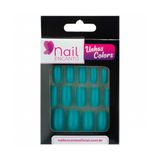 Fhaces Nail Encanto Colors Unhas Postiças Longa Tiffany