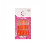 Fhaces U4050 Unhas Postiças Top Coat Neon Summer C/24