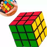 Cubo Mágico 3x3x3 Brinquedo Interativo Clássico