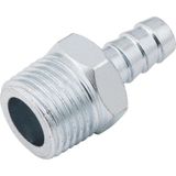 Espigão Fixo Macho P- Mangueira 3-8&quot; Rosca 1-2&quot; Npt Latão