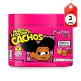 Kit C-03 Milena Cachos-crespos Mascara Capilar 500g